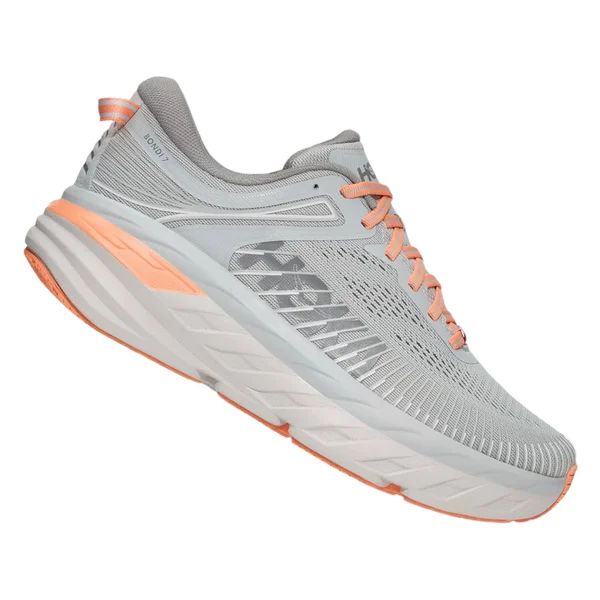 Hoka One One Women's Bondi 7 Black-White - 12