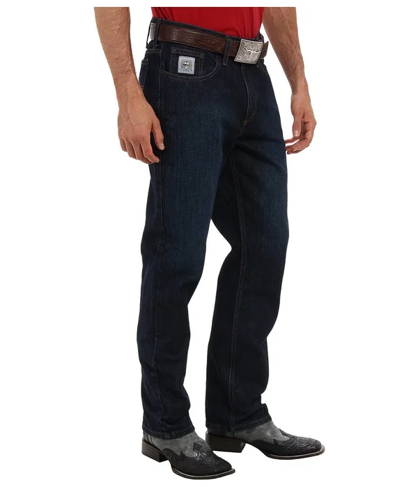 Cinch Mens Silver Label Dark Wash Jeans