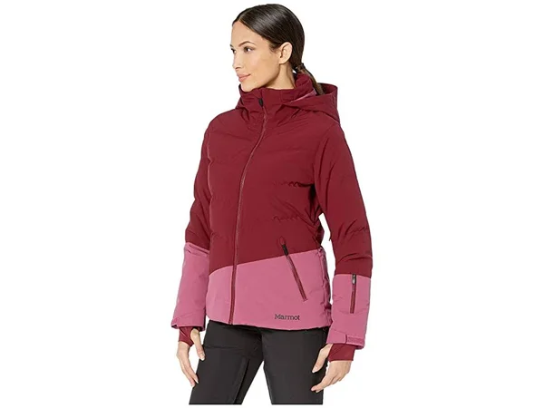 Marmot Slingshot Down Jacket - Women's Claret/Dry Rose - XL
