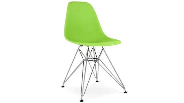 Set of 2 - Eiffel Dining Side Chair, Green