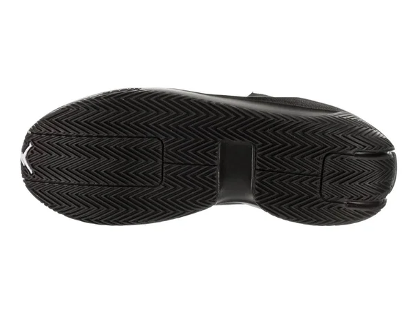Jordan Jumpman Hustle Basketball Shoe - Men's Black/White/Black