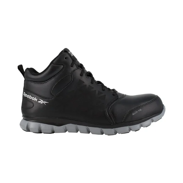 Reebok Work Men's Sublite Cushion Work RB143 - 12 Wide Black and Grey