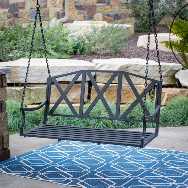 Belham Living Lawson X-Back Porch Swing