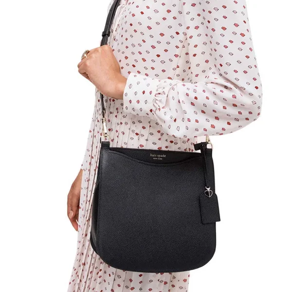 Kate Spade Large Margaux Crossbody Bag - Black