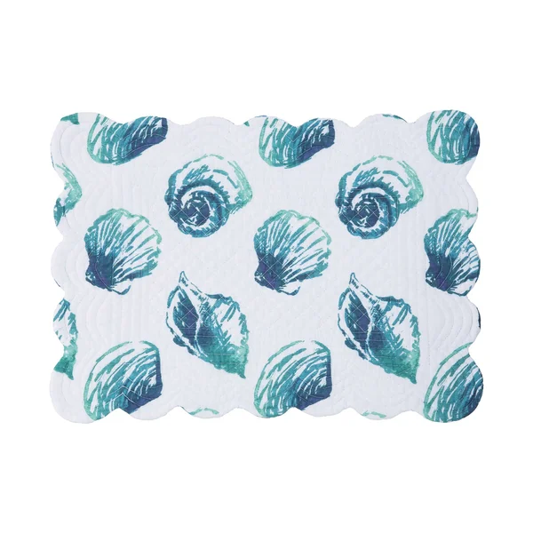 Aqua Reef Napkin Set of 6 in, Rectangle Placemat Cu0026F Home