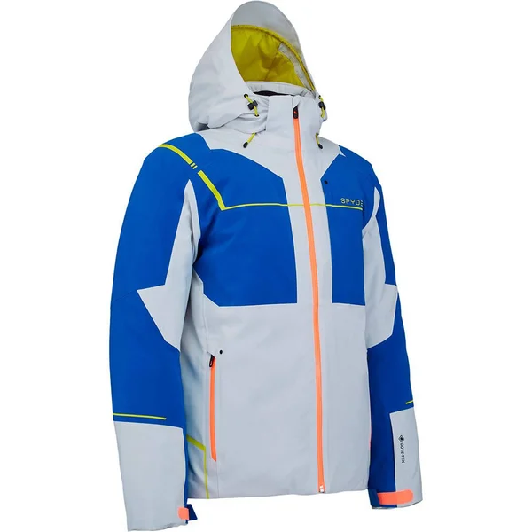Spyder Titan Mens Insulated Ski Jacket, Grey, Size S