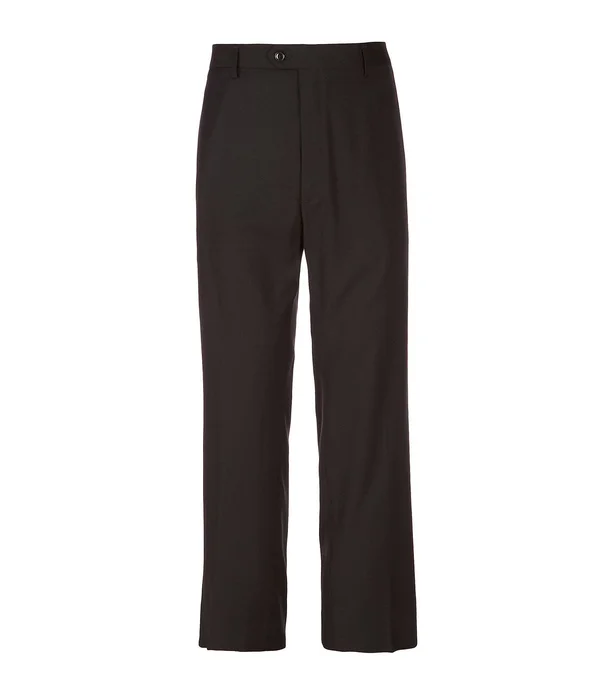 Roundtree Yorke Big Tall Travel Smart Comfort Classic Fit Flat Front Non-Iron Twill Dress Pants - 48 29
