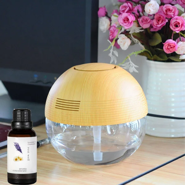 Uroma Water Based Air Revitalizer Purifier Odor Remover Humidifier Aromatherapy Air Cleaner (Honey)