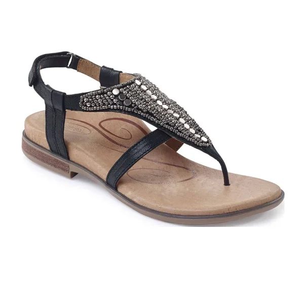 Aetrex Sheila Black - 41, Medium