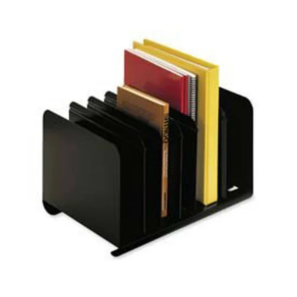 Steelmaster Adjustable Steel Book Rack Black