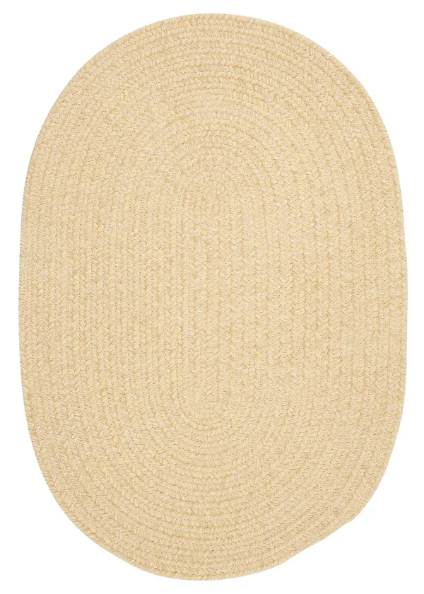 Colonial Mills Spring Meadow Dandelion 7&x9& Oval Rug