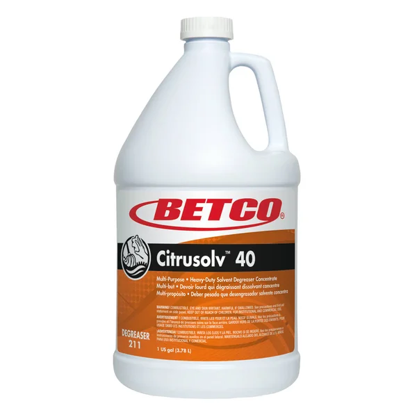 Betco - Degreaser - Citrusolv 40 Heavy-Duty Solvent Degreaser Gal
