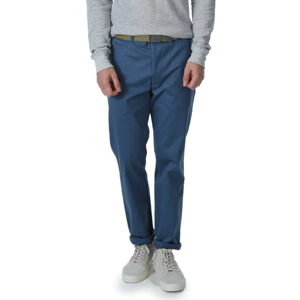 Grayers - Newport Stretch Modern Fit Chino - Med Blue - Med Blue, 38W/34