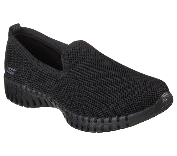 Skechers Women's GOwalk Smart Believe Slip-On Sneaker - Black/Black