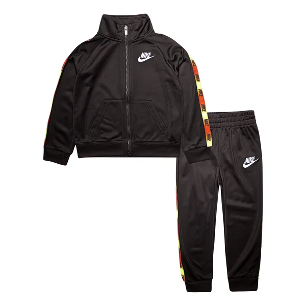 Nike Black Toddler Boys Taping Tricot Set