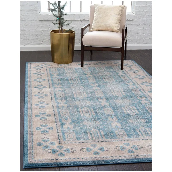 Unique Loom Salzburg Transitional Area Rug Collection - 9&x12& 3124820