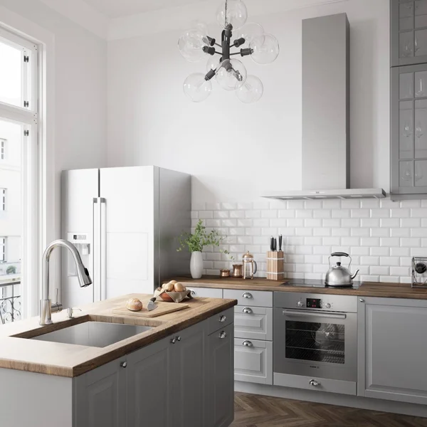Vigo VG02005CHK2 Weston Chrome Pull-Down Spray Kitchen Faucet with Soap Dispenser