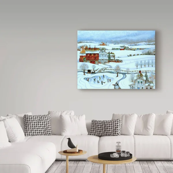 Trademark Art Bill Bell 'pa Winter' Canvas Art