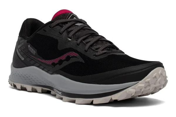 Saucony Peregrine 11 GTX Black/Cherry 6.5 B