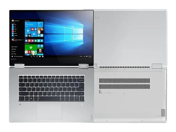 Lenovo Yoga 720-15IKB 80X7 15.6″ Convertible Notebook - Core i7 7700HQ 2.8 GHz - 8 GB RAM - 256 GB SSD - Platinum Silver