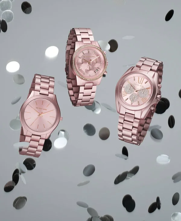 Michael Kors Women's Slim Runway Bracelet Watch - Pink