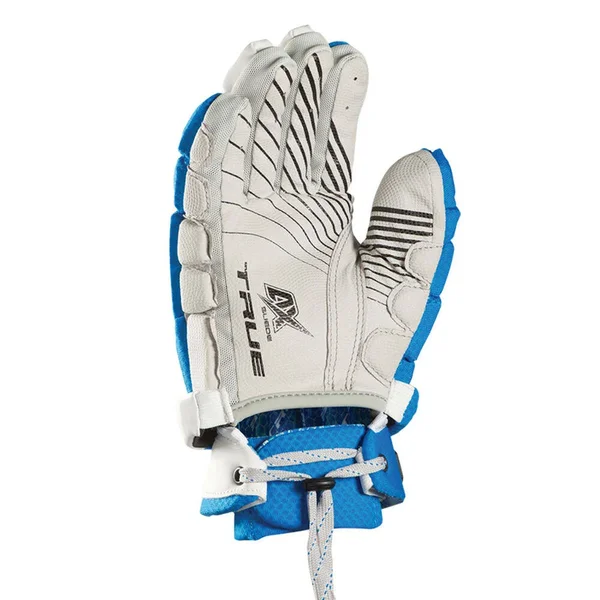 True Source Glove Lacrosse Gloves - Royal Blue, Size: Medium
