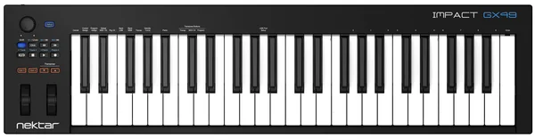 Nektar Impact GX61 Midi Controller Keyboard - Black