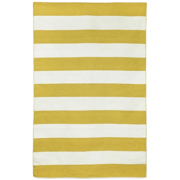 Liora Manne Sorrento Rugby Stripe Indoor/Outdoor Rug - Navy - 5&x7&6x22