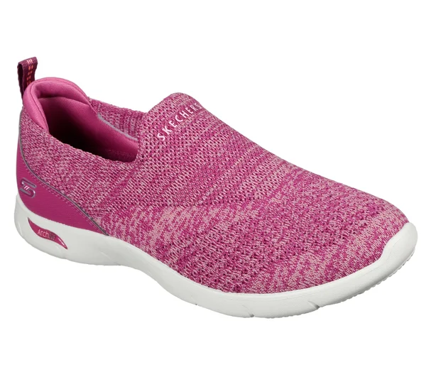 Skechers Women's Arch Fit Refine Don&t Go Slip-On, Raspberry