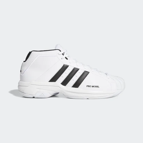 Adidas Pro Model 2g Basketball Shoes, Men's, White