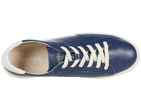 Soludos Ibiza Platform Sneaker - Marine Blue, 8.5