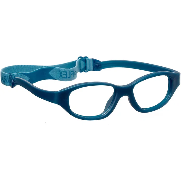 Miraflex Eva Kids Eyeglass Frames - Dark Turquoise