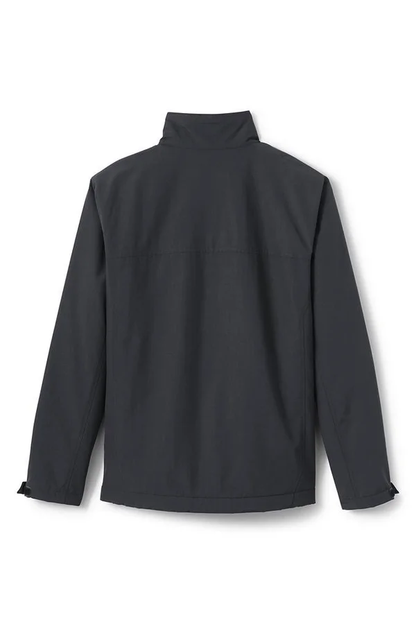 School Uniform Men's Big Sport Squall Jacket - Lands& End - Gray - 4XL
