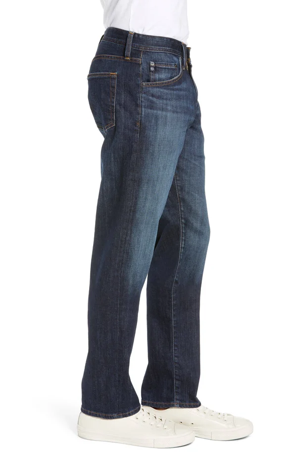 Ag Jeans Graduate Slim Straight Leg Jeans - Blue - 33 x 32