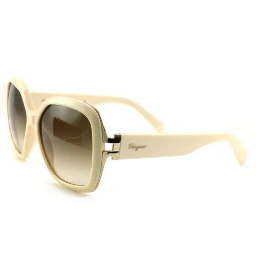 Salvatore Ferragamo Sf781s Sunglasses 103 Ivory
