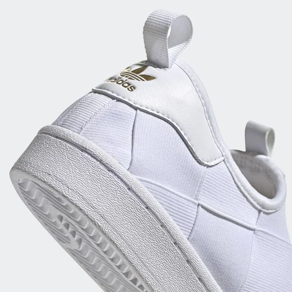 Adidas Women's Originals Superstar Slip-On Shoes, White