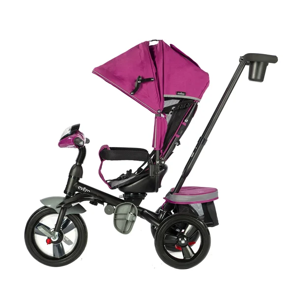 Evezo Maks 4-in-1 Stroller Trike/PINK