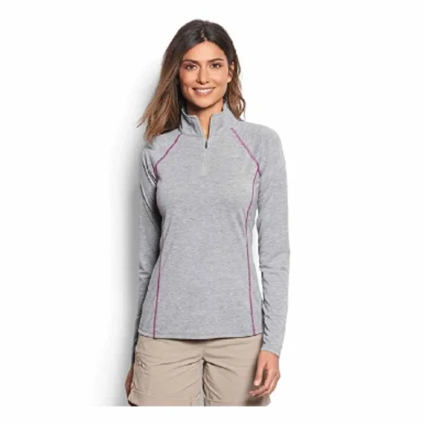 Orvis Women's Drirelease Long-Sleeved Quarter-Zip Tee