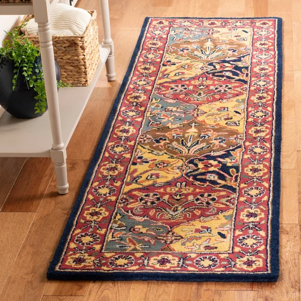 Safavieh Heritage HG510A Area Rug - Multi/Navy, Size: 6 x 9 ft.