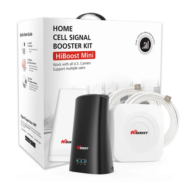 HiBoost, F08GI-5S-BTW, Home Mini Cell Phone Signal Booster