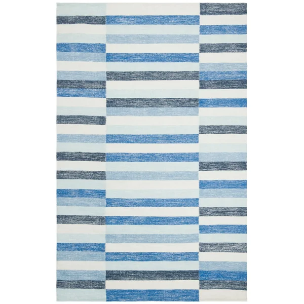 Safavieh Striped Kilim STK411C 5&0x22 x 8&0x22 Grey Area Rug