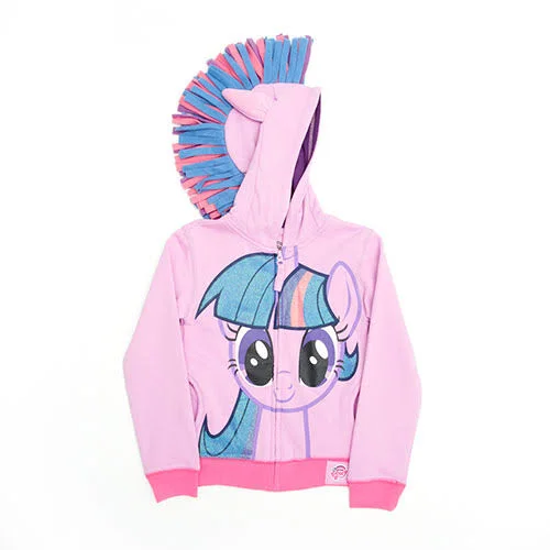 My Little Pony Little Girls& Twilight Sparkle Hoodie, Purple/Multi, 4