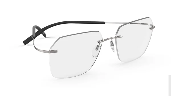 Silhouette Rimless 5541 TMA The Icon II Eyeglasses in Grey