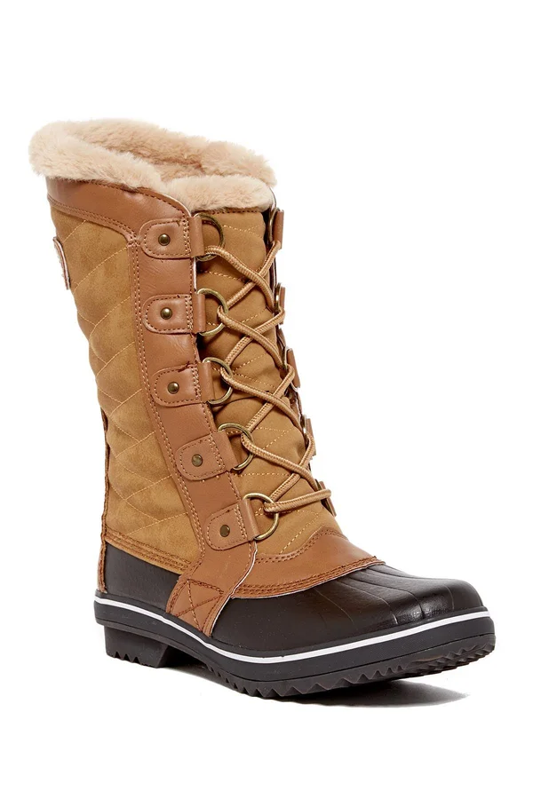 JBU by Jambu Women's Lorna Boots - Tan, 7