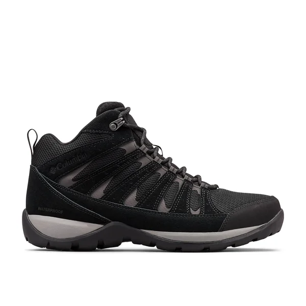 Columbia Redmond V2 Mid Waterproof Men's Hiking Boots Black/Dark Grey : 14 E - Wide