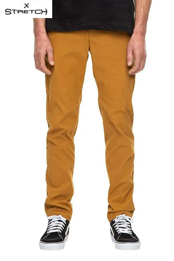 686 Men's Everywhere Pant - Slim Fit Golden Brown - 38, 34