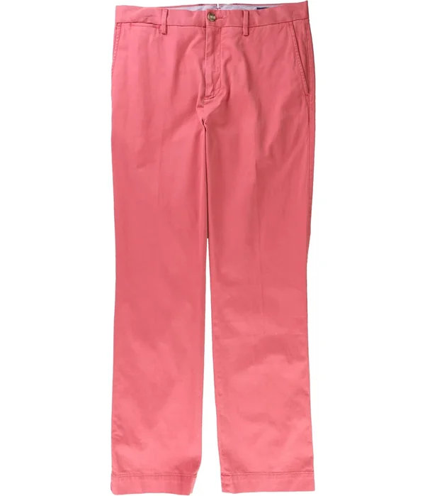Ralph Lauren Mens Stretch Casual Chino Pants, Red, 42W x 30L