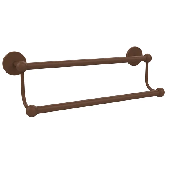 Allied Brass P1072/36 Prestige Skyline Collection 36 inch Double Towel Bar, Antique Bronze
