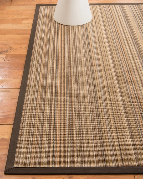Natural Area Rugs Lugano, Brown/Multi Sisal Rug, 5& x 8&
