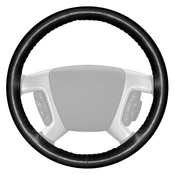 Wheelskins WS10201XX Genuine Leather Black Size Axx Steering Wheel Cover